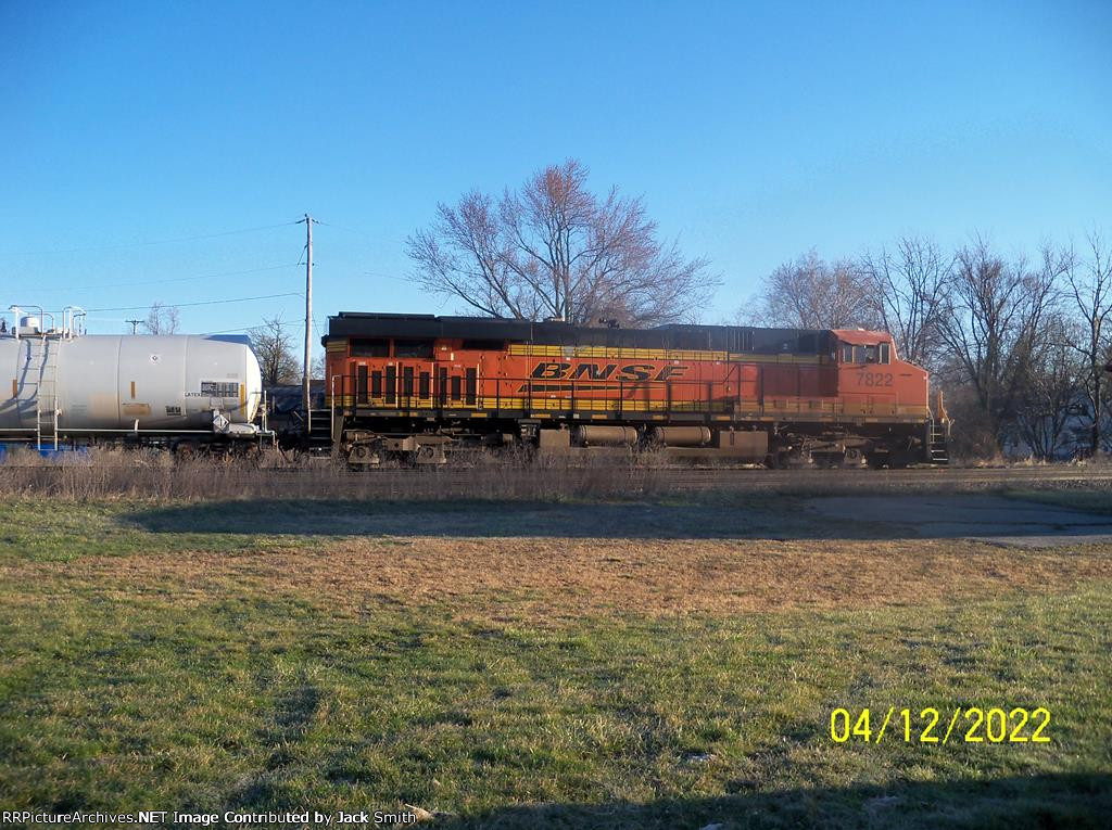 BNSF 7822